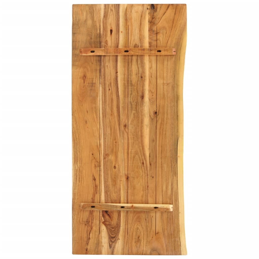 Badezimmer-Waschtischplatte Massivholz Akazie 114x52x2,5 cm