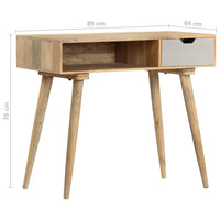 Thumbnail for Konsolentisch 89x44x76 cm Mango Massivholz