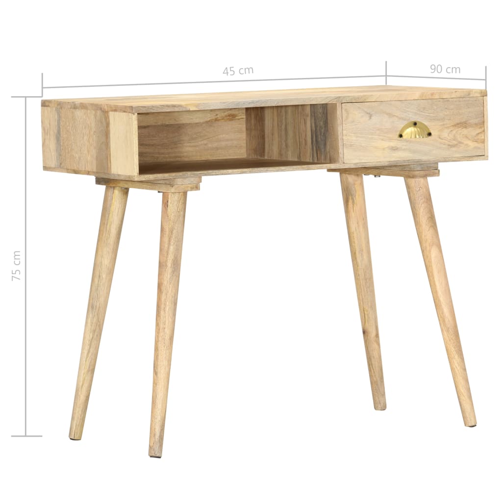Konsolentisch 90 x 45 x 75 cm Massivholz Mango
