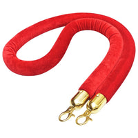 Thumbnail for Kordel für Personenleitsystem Rot und Golden Samt