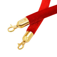 Thumbnail for Kordel für Personenleitsystem Rot und Golden Samt