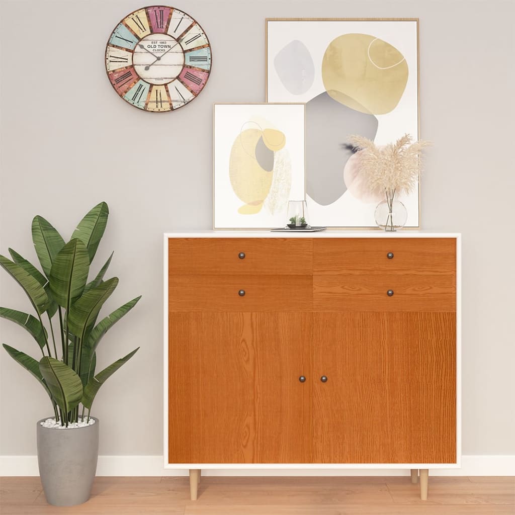 Selbstklebende Möbelfolie Helle Eiche 500 x 90 cm PVC