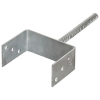 Thumbnail for Pfostenträger 6 Stk. Silbern 14×6×30 cm Verzinkter Stahl