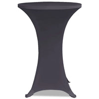 Thumbnail for Stretch-Tischhussen 4 Stk. 70 cm Anthrazit
