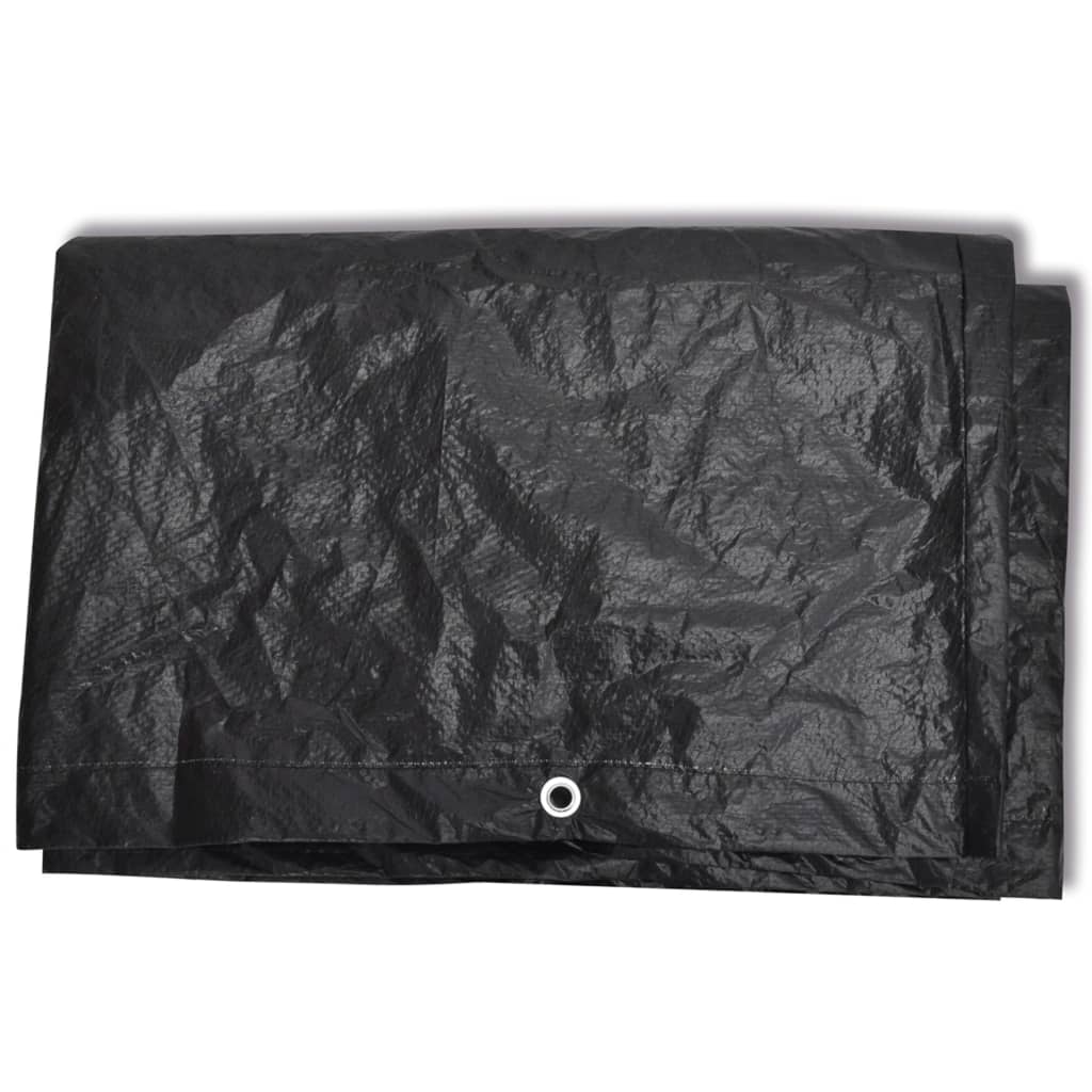 Garten Sonnenliege-Abdeckungen 2 Stk. 8 Ösen 218x77x55 cm