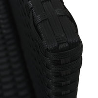 Thumbnail for 4-tlg. Garten-Lounge-Set mit Auflagen Poly Rattan Schwarz