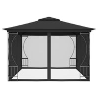 Thumbnail for Pavillon mit Netz 300x400x265 cm Anthrazit