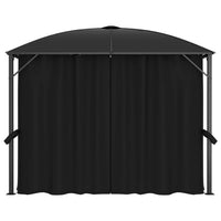 Thumbnail for Pavillon mit Vorhängen 300 x 300 x 265 cm Anthrazit
