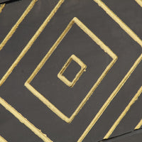 Thumbnail for TV-Schrank Schwarz Golden 120 x 30 x 40 cm Massivholz Mango