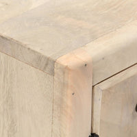 Thumbnail for Nachttisch 40×30×50 cm Mango Massivholz