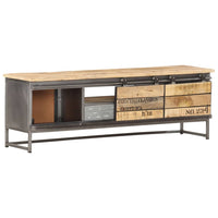 Thumbnail for TV-Schrank 120 x 30 x 40 cm Massivholz Mango