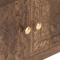 Thumbnail for TV-Schrank 138x30x46 cm Massivholz Mango