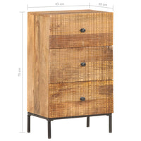 Thumbnail for Sideboard 45 x 30 x 75 cm Mango-Massivholz