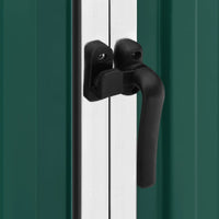 Thumbnail for Gerätehaus Grün 195x198x159 cm Verzinkter Stahl