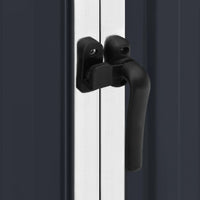 Thumbnail for Gerätehaus Anthrazit 195x198x159 cm Verzinkter Stahl