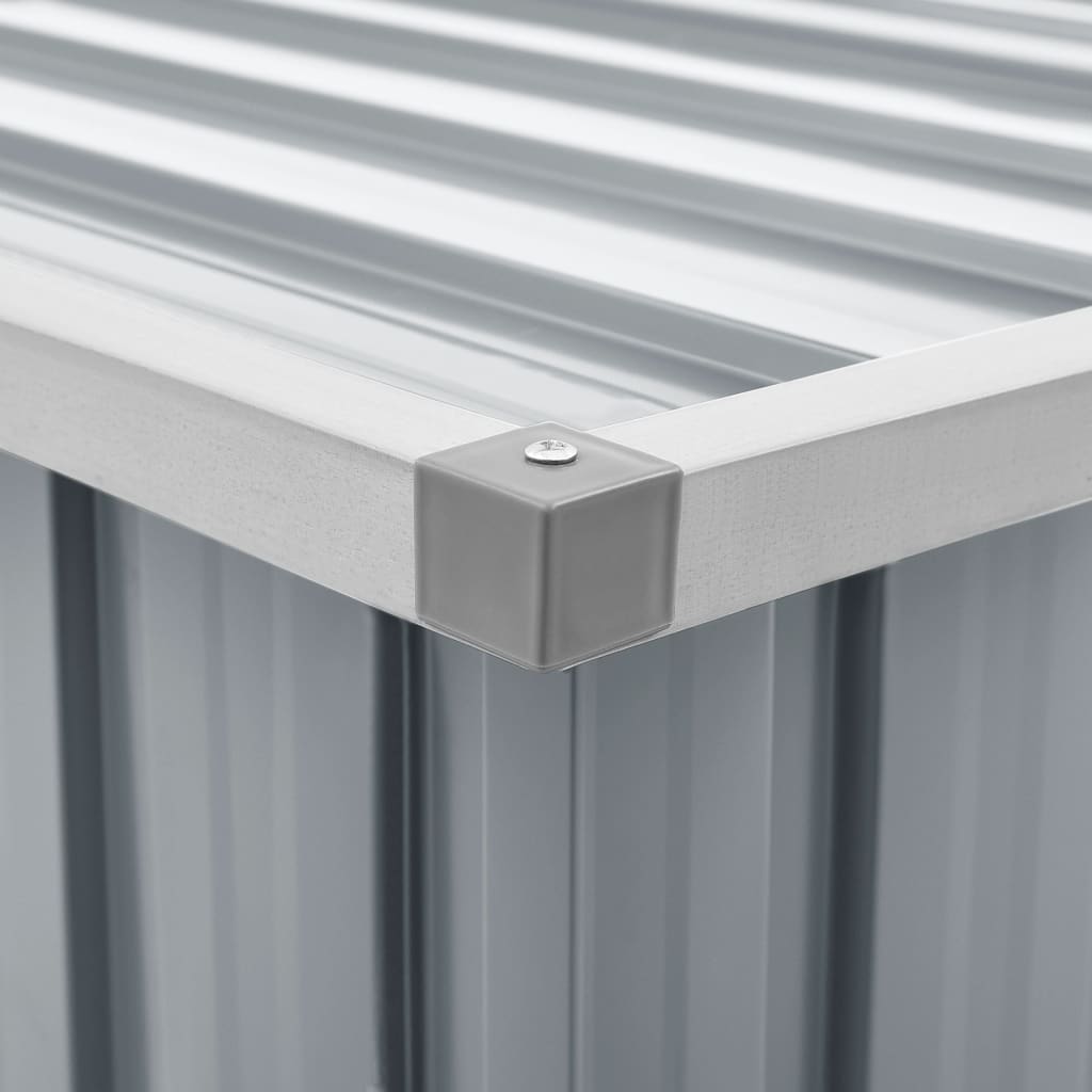 Gartenbox Grau 129 x 67 x 65 cm