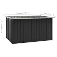 Thumbnail for Gartenbox Anthrazit 171 x 99 x 93 cm