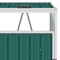 Thumbnail for Mülltonnenbox für 3 Mülltonnen Grün 213×81×121 cm Stahl