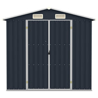 Thumbnail for Gerätehaus Anthrazit 205x129x183 cm Verzinkter Stahl