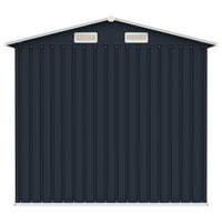 Thumbnail for Gerätehaus Anthrazit 205x129x183 cm Verzinkter Stahl