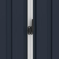 Thumbnail for Gerätehaus Anthrazit 205x129x183 cm Verzinkter Stahl