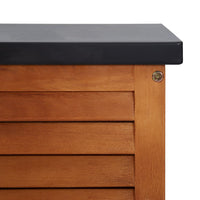 Thumbnail for Gartenbox 117x50x55 cm Eukalyptus Massivholz