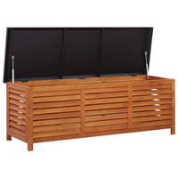 Thumbnail for Gartenbox 150x50x55 cm Eukalyptus Massivholz