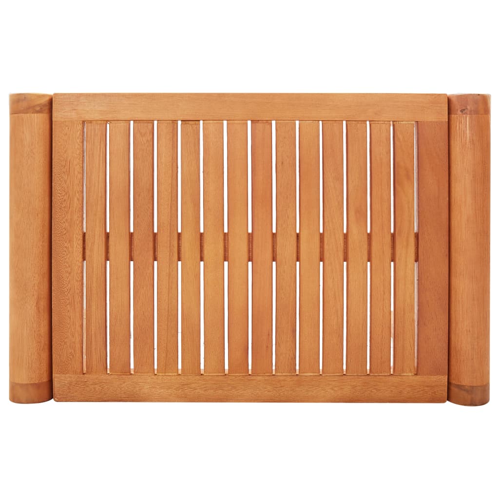 Gartenbank 64 cm Eukalyptus Massivholz