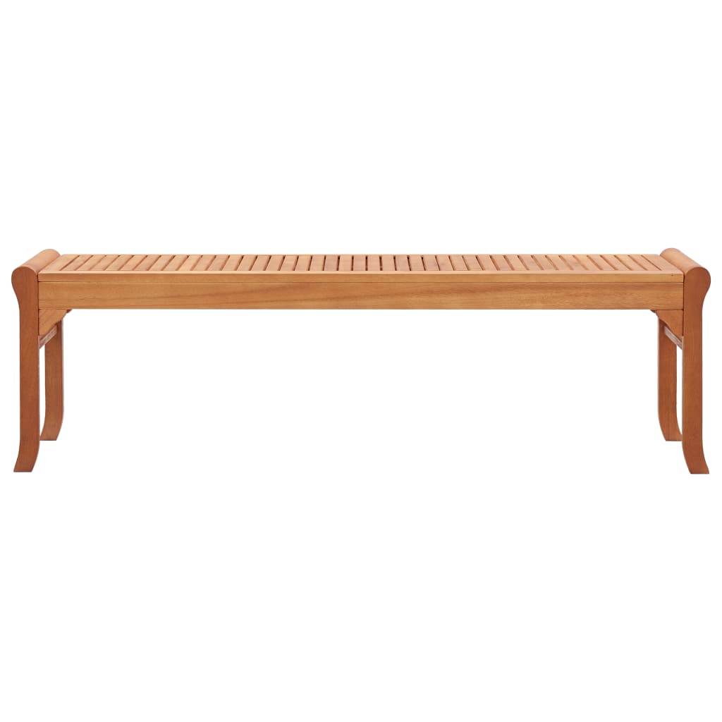 3-Sitzer Gartenbank 150 cm Eukalyptus Massivholz