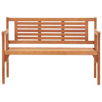 Thumbnail for Gartenbank Klappbar 120 cm Eukalyptus Massivholz