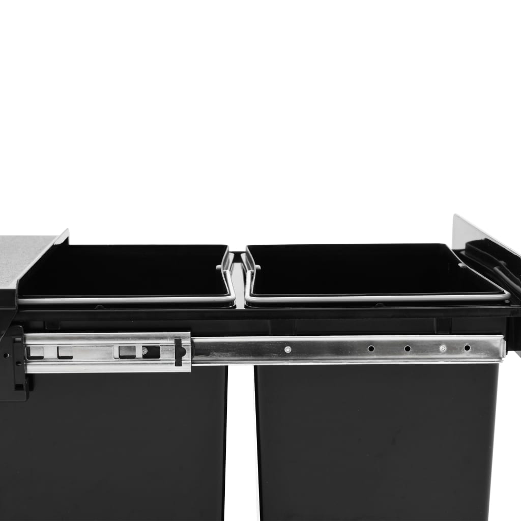 Abfallbehälter für Küchenschrank Ausziehbar Soft-Close 36 L