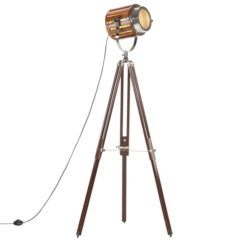 Stativlampe Massivholz Mango 186 cm