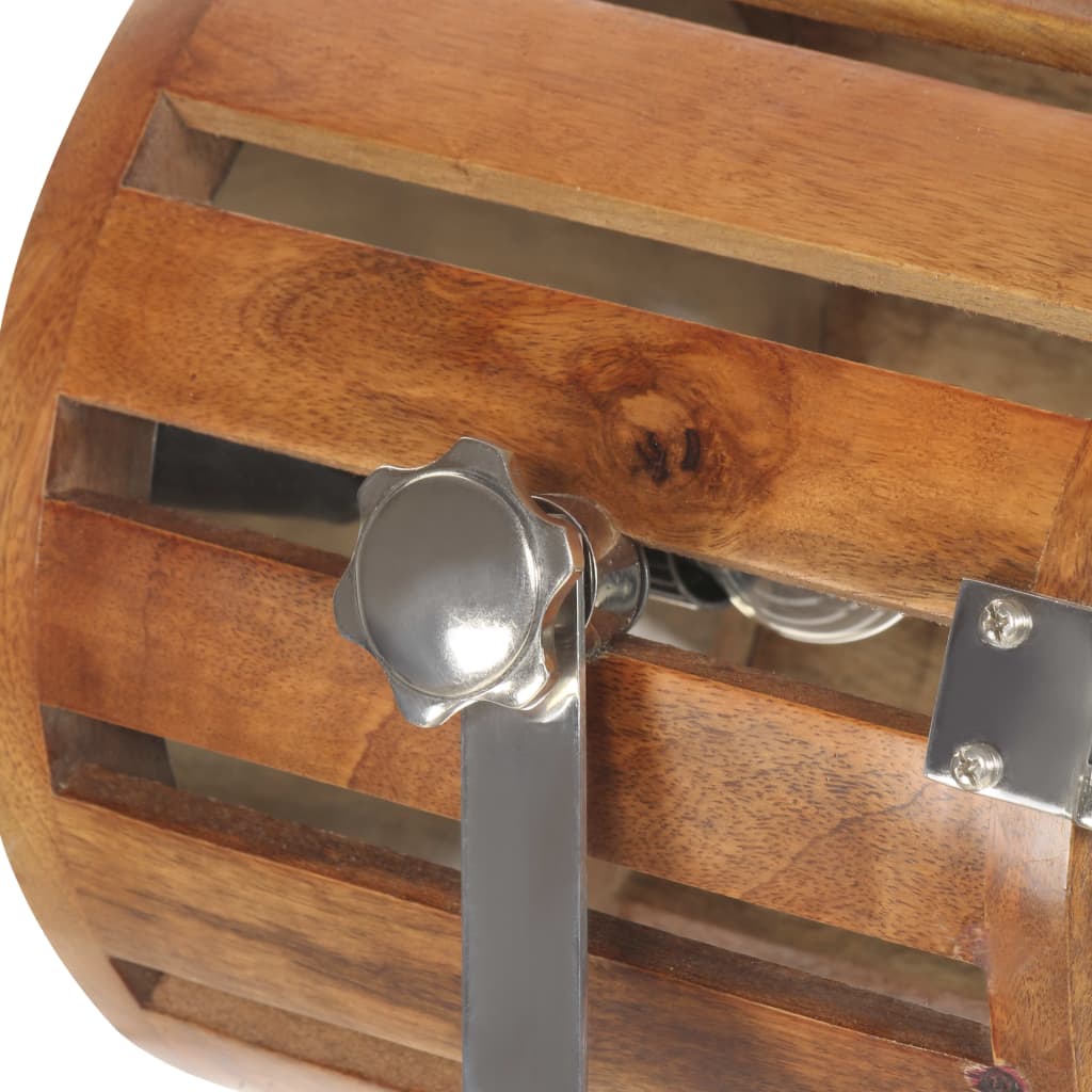 Stativlampe Massivholz Mango 186 cm