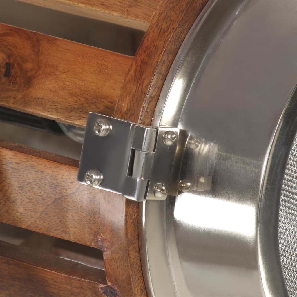 Stativlampe Massivholz Mango 186 cm
