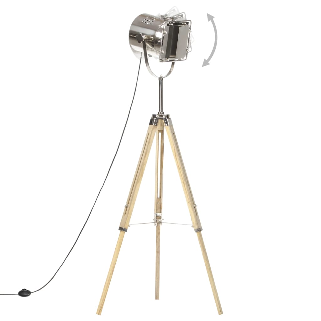 Stativlampe Massivholz Mango 140 cm