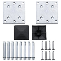 Thumbnail for Gartenzaun WPC 180×105 cm Grau