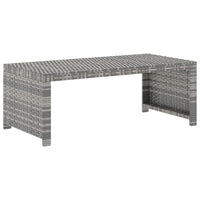 Thumbnail for 5-tlg. Garten-Lounge-Set mit Auflagen Poly Rattan Grau