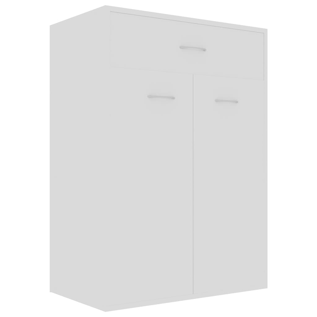 Schuhschrank Weiß 60×35×84 cm Holzwerkstoff