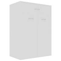Thumbnail for Schuhschrank Weiß 60×35×84 cm Holzwerkstoff