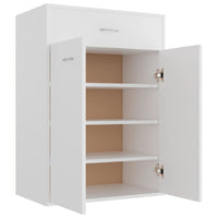 Thumbnail for Schuhschrank Weiß 60×35×84 cm Holzwerkstoff