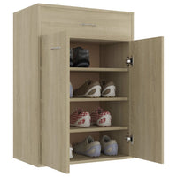 Thumbnail for Schuhschrank Sonoma-Eiche 60x35x84 cm Holzwerkstoff