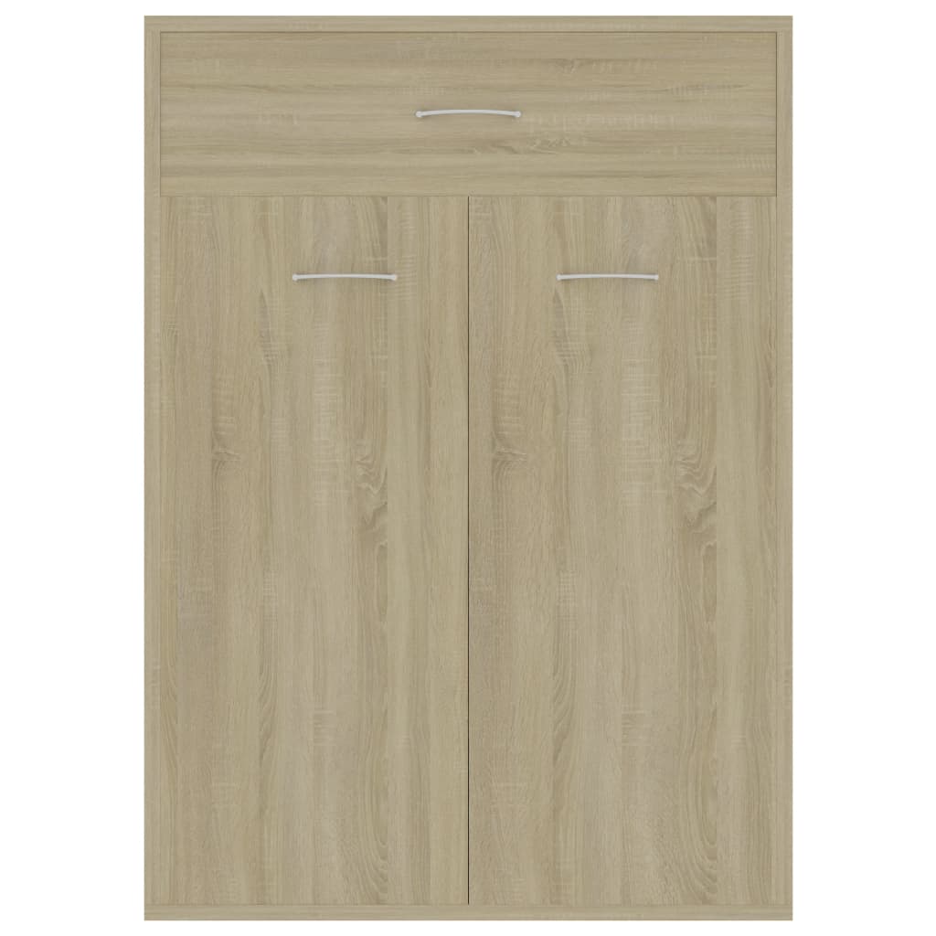 Schuhschrank Sonoma-Eiche 60x35x84 cm Holzwerkstoff