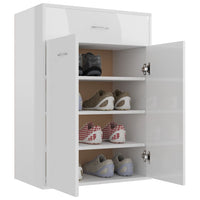 Thumbnail for Schuhschrank Hochglanz-Weiß 60x35x84 cm Holzwerkstoff