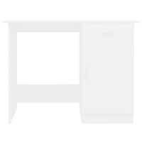 Thumbnail for Schreibtisch Weiß 100×50×76 cm Holzwerkstoff