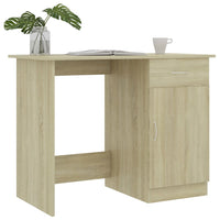 Thumbnail for Schreibtisch Sonoma-Eiche 100x50x76 cm Holzwerkstoff