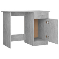Thumbnail for Schreibtisch Betongrau 100x50x76 cm Holzwerkstoff