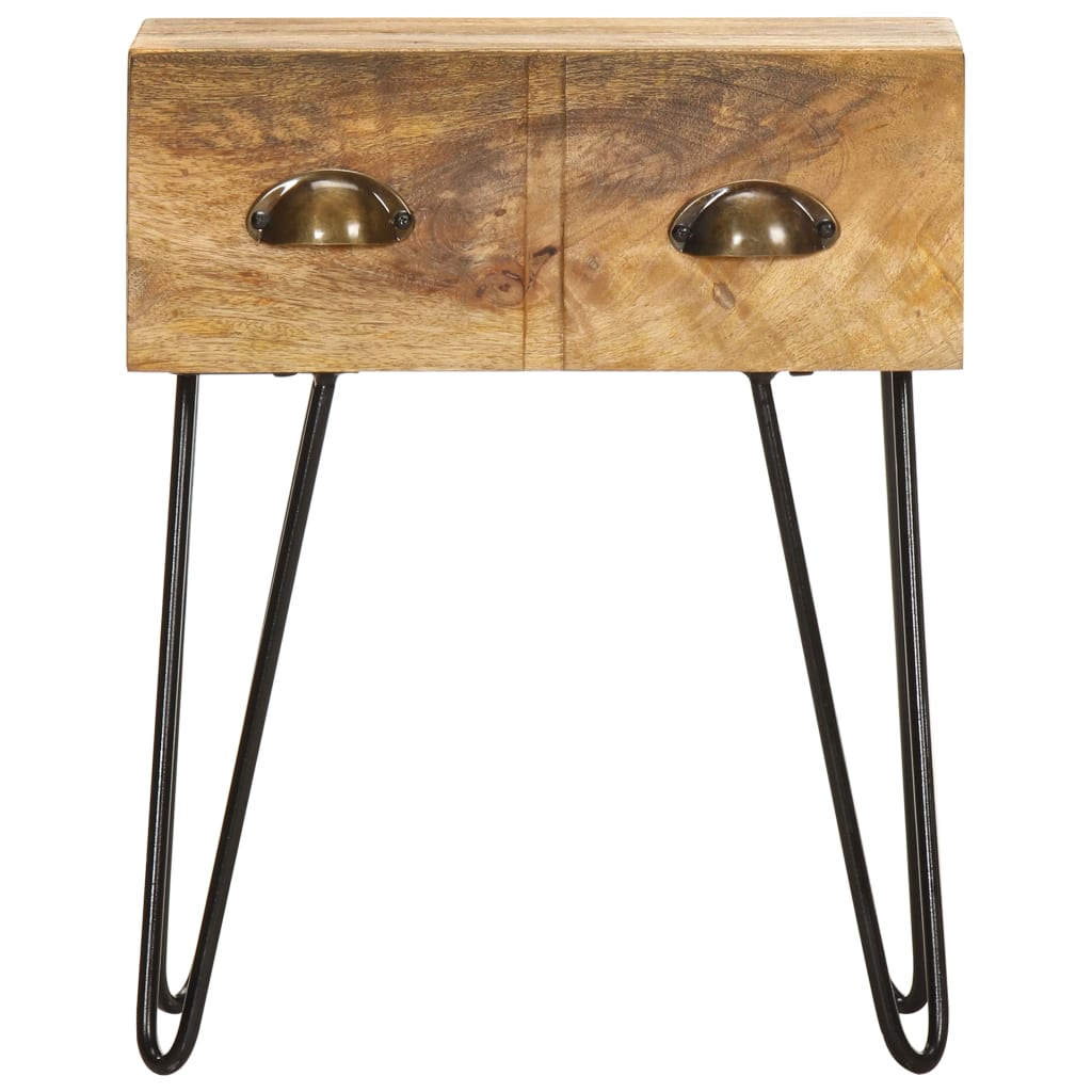 Nachttisch 40 x 30 x 50 cm Mango Massivholz