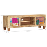 Thumbnail for TV-Schrank 120×30×40 cm Massivholz Mango