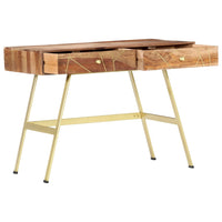 Thumbnail for Schreibtisch mit Schubladen 100×55×75 cm Massivholz Palisander