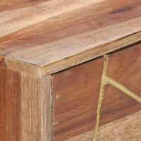 Thumbnail for Schreibtisch mit Schubladen 100×55×75 cm Massivholz Palisander